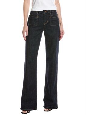 CAbi Venice dark wash wide leg trouser jeans